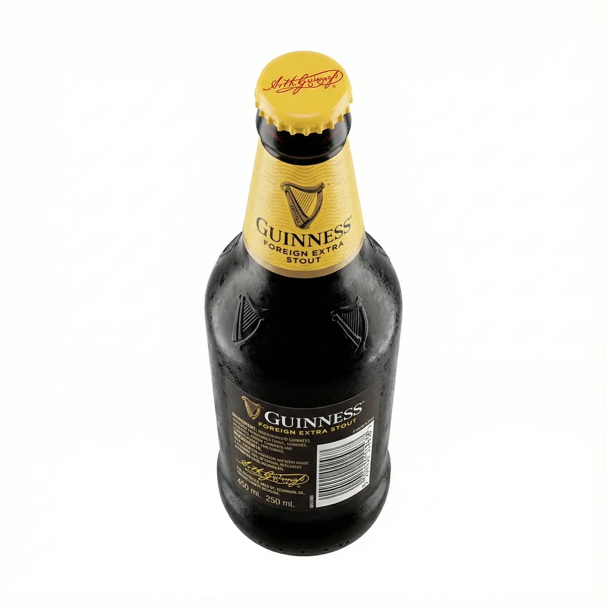 capsule dorée bière noire camerounaise 33cl